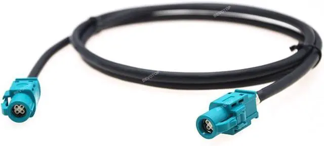 Alt view image 6 of 7 - BEVOTOP HSD Cable USB Electric Wire Cable FAKRA Z HSD LVDS Male to Male 4 Pin 4-Cores Cable for Benz for BMW for Audi Tesla For VW - (Color: HSD Z F90 to Z F90, Pins: 3.5M)