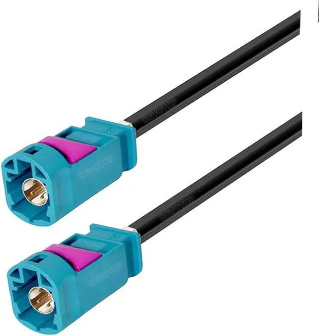 Main image of BEVOTOP HSD Cable USB Electric Wire Cable FAKRA Z HSD LVDS Male to Male 4 Pin 4-Cores Cable for Benz for BMW for Audi Tesla For VW - (Color: HSD Z LM to Z LM, Pins: 0.7M)