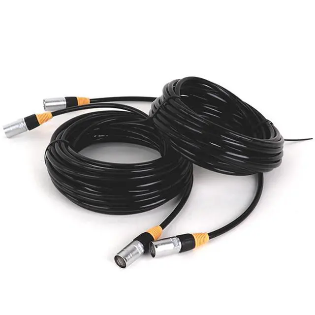 Alt view image 5 of 7 - RJ45 IP65 Ethernet Adapter CAT5/6 Cable LAN Patch Cord Unshielded LED Home Network for Industrial Equipment Entertainment Stage - (Color: A1032-CAT6-Outdoor, Pins: 25M)