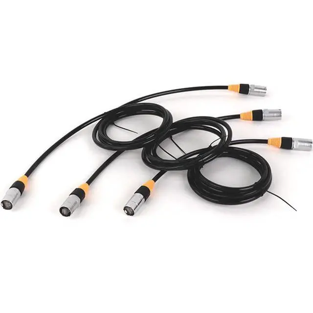 Alt view image 6 of 7 - RJ45 IP65 Ethernet Adapter CAT5/6 Cable LAN Patch Cord Unshielded LED Home Network for Industrial Equipment Entertainment Stage - (Color: A1032-CAT6-Outdoor, Pins: 25M)