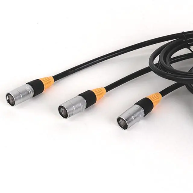 Alt view image 7 of 7 - RJ45 IP65 Ethernet Adapter CAT5/6 Cable LAN Patch Cord Unshielded LED Home Network for Industrial Equipment Entertainment Stage - (Color: A1032-CAT6-Outdoor, Pins: 25M)