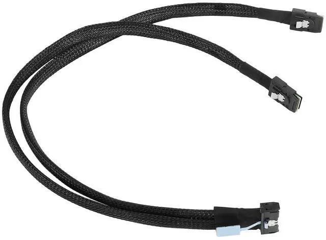 Main image of ciciglow PCIe 5.0 MCIO 8i to 2 Ports SFF 8087 Cable, MCIO 8I Adapter Cable, Flexible High Speed Transmissing Extender Cable for SAS for PCIe Ethernet, 50CM