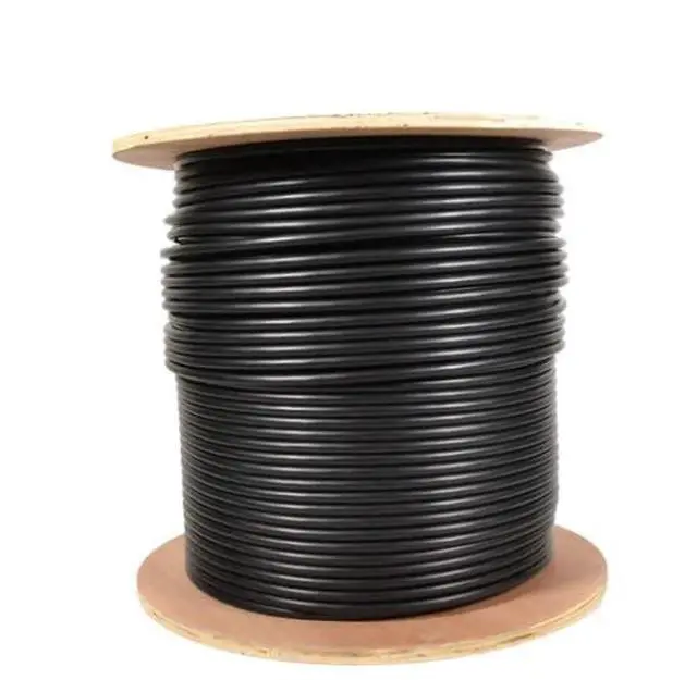 Alt view image 2 of 2 - High Speed Cat5e Cat6 Cat6A Outdoor LAN Cable Twisted Pair UTP STP FTP Cat 6 6A 23AWG 0.56mm BC CCA 1000ft Waterproof Cable