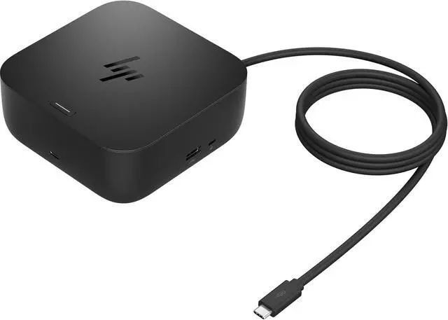 Alt view image 6 of 7 - HP USB-C 100W Docking Station with 100W Power Delivery & Bundle with Dockztorm Hub (USB-C, HDMI, Dual DisplayPort, Ethernet, Nano Lock Slot, USB-A Ports)