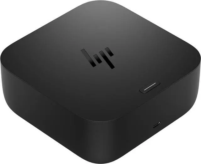 Alt view image 5 of 7 - HP USB-C 100W Docking Station with 100W Power Delivery & Bundle with Dockztorm Hub (USB-C, HDMI, Dual DisplayPort, Ethernet, Nano Lock Slot, USB-A Ports)