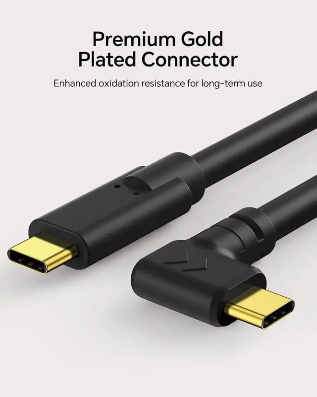 Alt view image 4 of 7 - 33FT USB C Active Cable for Camera, USB 3.2 Gen 1 5Gbps Data Transfer Cable for Live View, Rignt Angle, Upgraded Copper Core, for Photographers, Videographers, Vloggers, and Content Creators