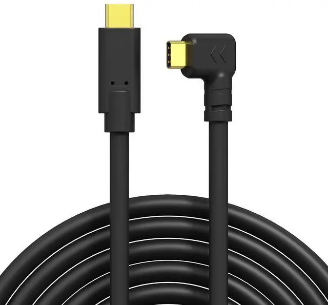 Main image of 33FT USB C Active Cable for Camera, USB 3.2 Gen 1 5Gbps Data Transfer Cable for Live View, Rignt Angle, Upgraded Copper Core, for Photographers, Videographers, Vloggers, and Content Creators