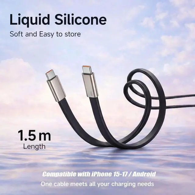 Alt view image 2 of 7 - Invisible Holder Charger Cable with Stand, 2-in-1 Detachable Phone Stand & Durable Type-C Cord, 240W Super Fast Power Delivery for Mobile Gaming, Compatible with iPhone and Samsung