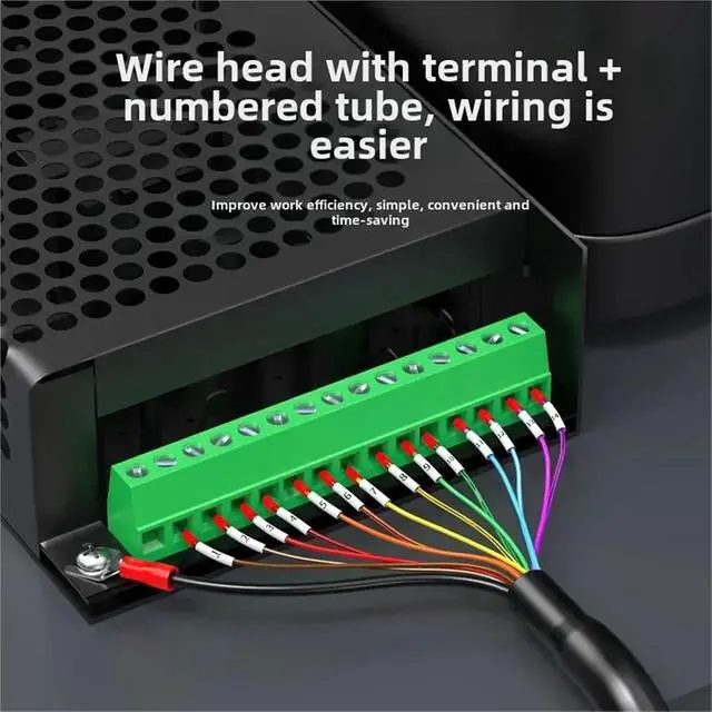 Alt view image 4 of 7 - SCSI Servo Connection Cable Industrial CN20/26/36/50 Single Connector Pressure Terminal IO Signal Connection Control Line(26Pin,3 Meter)