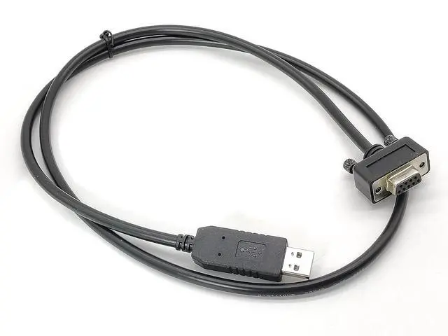 Alt view image 3 of 3 - USB Male to DB9 Female RS232 Serial Cable Converter Data Line 1 Meter for Computer Printer COM Port