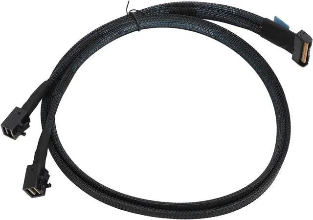 Main image of Generic 8i to 2X SFF 8643 Cable, for MCIO 8i 74Pin to Mini SAS HD Cable SFF 8643 Cord, PCIe 5.0 High Speed Data Transfer for Server Data Center 0.8m/31.5in, Generic0e9sg38fg2