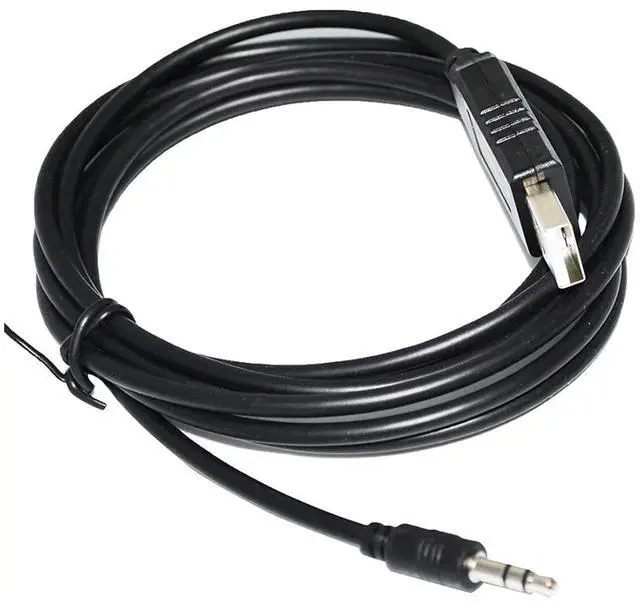 Alt view image 3 of 6 - USB RS232 to TRS 3.5MM STEREO AUDIO JACK SERIAL PROGRAMMING CABLE SERIAL CONVERTER CABLE(1.8m,T-RXD R-GND S-TXD)