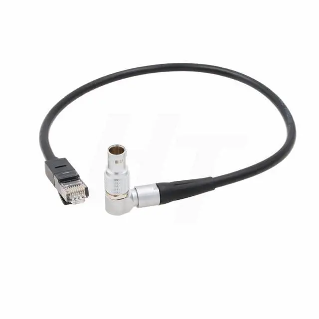 Main image of Teradek COLR Cat5e Ethernet RJ45 Cable to ARRI Alexa Mini Camera 10-Pin Connector (40 cm, rotate right angle 10pin)