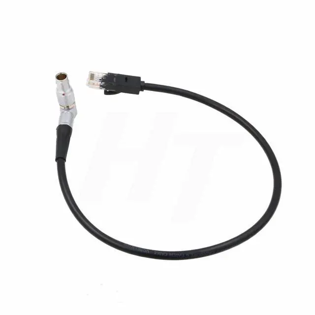 Alt view image 2 of 4 - Teradek COLR Cat5e Ethernet RJ45 Cable to ARRI Alexa Mini Camera 10-Pin Connector (40 cm, rotate right angle 10pin)