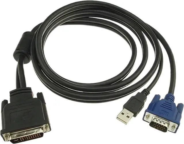 Main image of Wen ST DVI M1-DA 30+5 Pin to 15Pin + USB Projector Cable 1.8M