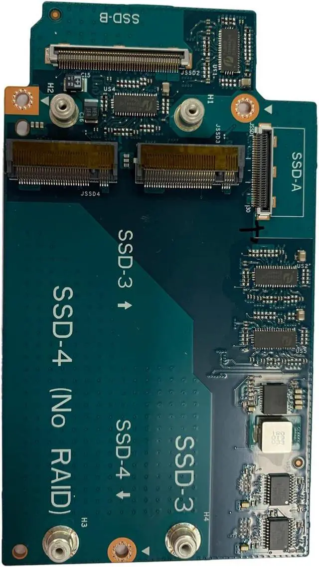 Alt view image 2 of 5 - NEW 2.5 SATA to M.2 SSD Upgrade Suit Board Cable Bracket Kit Replacement for Dell Alienware Area-51m R2 D3P25 R24Y6 5F1WR 2JH8P 3JTF8