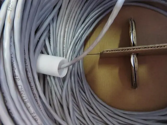 Alt view image 4 of 4 - Cat5e Hi-performance Ethernet UTP Cable 1000 ft 100% Copper for Security Surveillance Camera CCTV