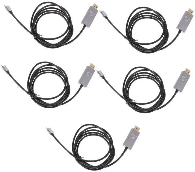 Alt view image 3 of 7 - ARTIBETTER 5pcs USB c to Cable Adapter High-Speed Video Streaming Compact Design