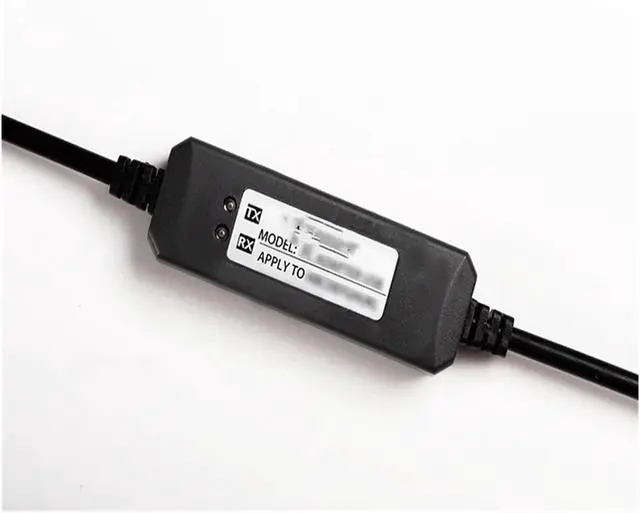 Alt view image 4 of 5 - Compatible with HaiWell PLC E/S/H/C/T Series Programming Cable Download Cable Round Head 4-pin USB-HW