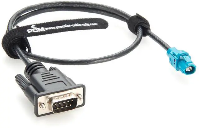 Main image of Rosenberger H-MTD to DB9 RS232 Automotive Ethernet Diagnostic Cable E6K10A-1CAZ5-Z Female to DB9 Male CANBus RS232 Communication OBD ECU Testing(0.62m)