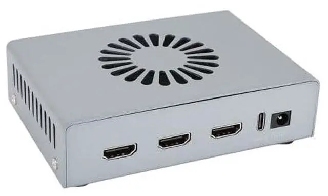 Main image of DMA Fuser, HDMI Synthesizer, DMA Fuser Combiner Display Overlay, 2K 144Hz Adapter, HD 240Hz, 2 Input HDMI Output, for Financial Trading Rooms, Bank Data Centers