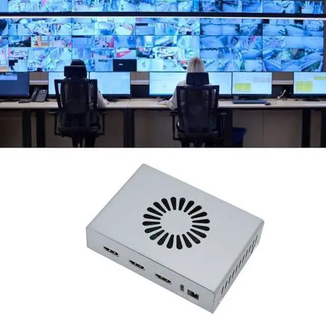 Alt view image 6 of 7 - DMA Fuser, HDMI Synthesizer, DMA Fuser Combiner Display Overlay, 2K 144Hz Adapter, HD 240Hz, 2 Input HDMI Output, for Financial Trading Rooms, Bank Data Centers