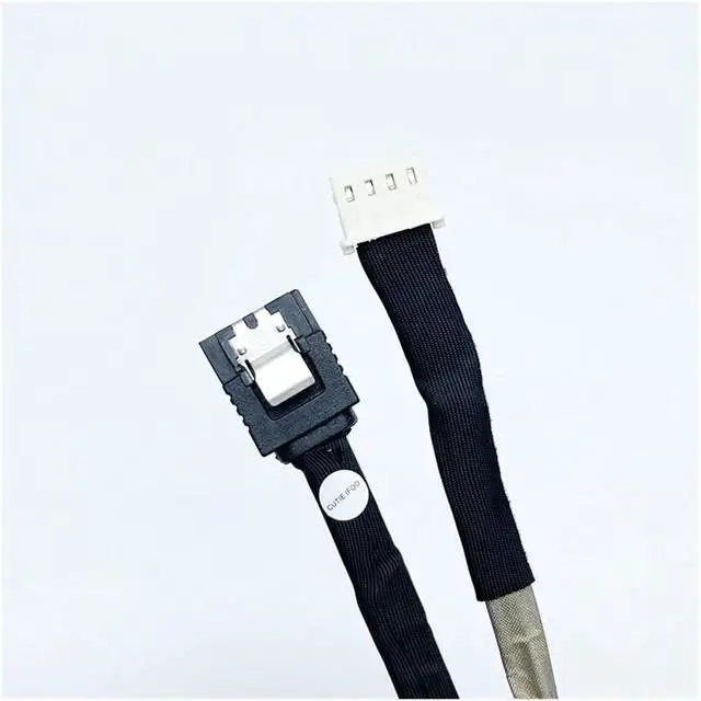 Alt view image 4 of 6 - 4pin and 7pin Sata to 90 Degree Elbow 22P 7+15 SATA Hard Disk Drive Power Cable for All-in-one PC 24-F037WCN