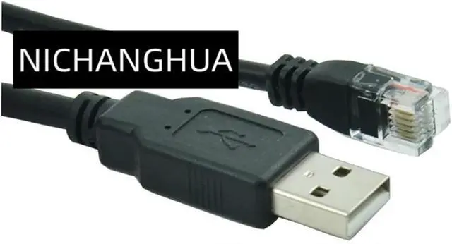 Alt view image 5 of 5 - Compatible with KEYENCE PLC Programming Cable Download Data Cable USB-KV