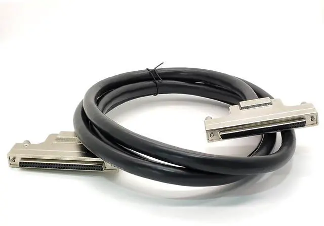 Main image of SCSI HPDB 100 Pin Female to Female Straight Screw Locks Cable 2Meter