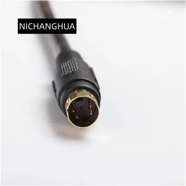 Alt view image 5 of 5 - Compatible with HaiWell PLC E/S/H/C/T Series Programming Cable Download Cable Round Head 4-pin USB-HW