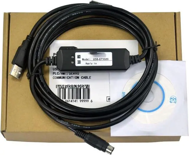 Main image of Compatible with Mitsubishi Touch Screen GT1020/GT1030 Download Line USB-GT1020 Data Line Programming Cable