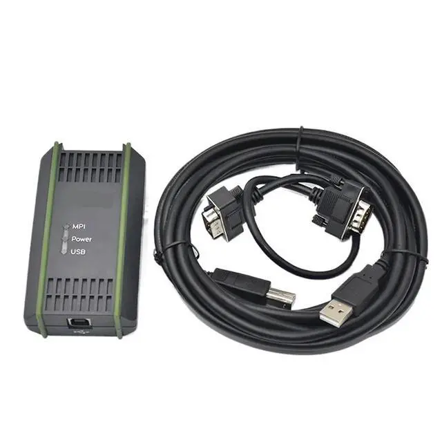 Alt view image 2 of 7 - PC-MPI+ Adapter for S7-300/400 6ES7972-0CA23-0XA0 Programming Download Data Cable S7-300 S7-400 RS232(PC-MPI(RS232 Port))