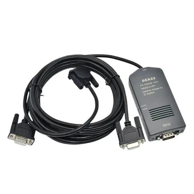 Alt view image 3 of 7 - PC-MPI+ Adapter for S7-300/400 6ES7972-0CA23-0XA0 Programming Download Data Cable S7-300 S7-400 RS232(PC-MPI(RS232 Port))