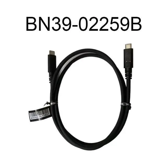 Alt view image 5 of 5 - BN39-02259B 1M / 3 Feet USB-C to USB-C Charging and Sync Cable for C34H890WJN C43J890DKN C49J890DKE S34A650UXN Monitor