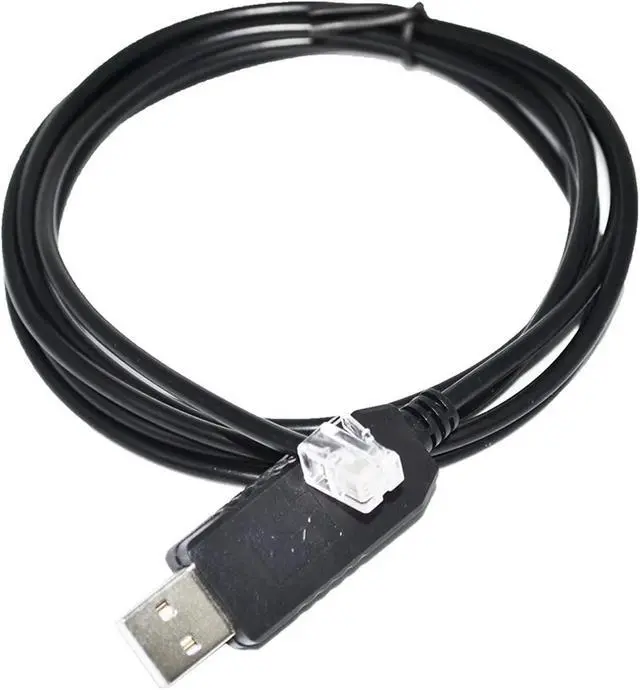 Alt view image 2 of 6 - F&T>D*I FT232RL USB to 4-Pole RJ10 RS232 Serial Communication DEBUG Cable for SCHINDLER Elevator IDD X3 Diagnostics Interface to PC(1.8M,DB9 Female - RJ10)