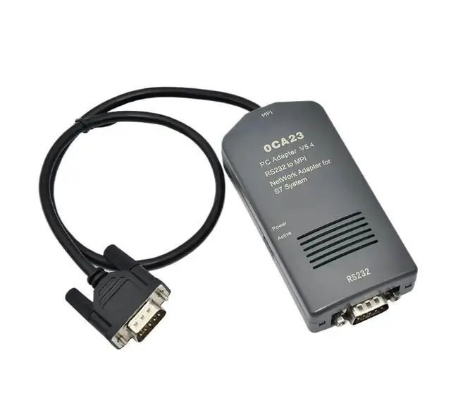 Alt view image 6 of 7 - PC-MPI+ Adapter for S7-300/400 6ES7972-0CA23-0XA0 Programming Download Data Cable S7-300 S7-400 RS232(PC-MPI(RS232 Port))
