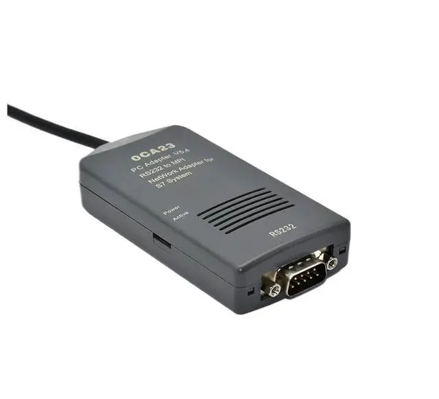 Alt view image 7 of 7 - PC-MPI+ Adapter for S7-300/400 6ES7972-0CA23-0XA0 Programming Download Data Cable S7-300 S7-400 RS232(PC-MPI(RS232 Port))