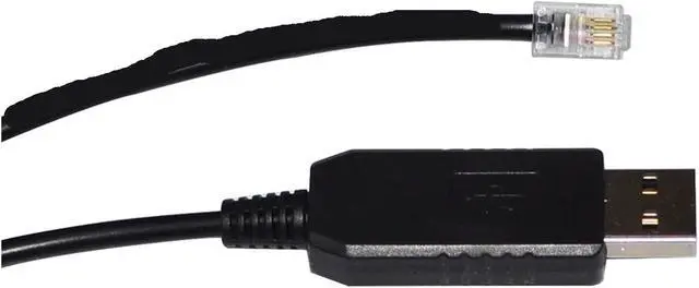 Alt view image 6 of 6 - F&T>D*I FT232RL USB to 4-Pole RJ10 RS232 Serial Communication DEBUG Cable for SCHINDLER Elevator IDD X3 Diagnostics Interface to PC(1.8M,DB9 Female - RJ10)