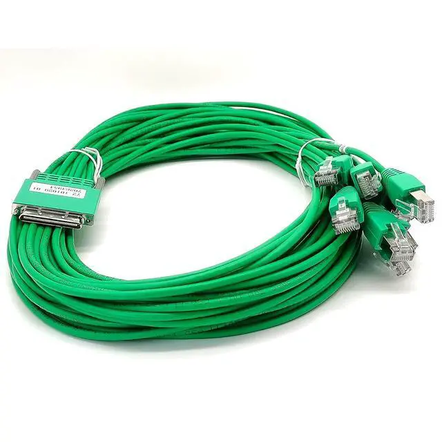 Alt view image 4 of 7 - SCSI VHDCI68P Male to 8*RJ45 Male OCTAL Cable for CAB-HD8-ASYNC 3Meter