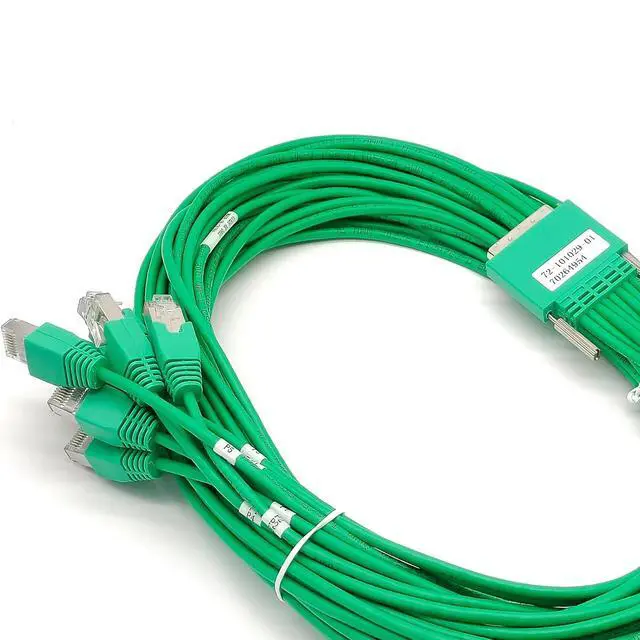 Alt view image 7 of 7 - SCSI VHDCI68P Male to 8*RJ45 Male OCTAL Cable for CAB-HD8-ASYNC 3Meter