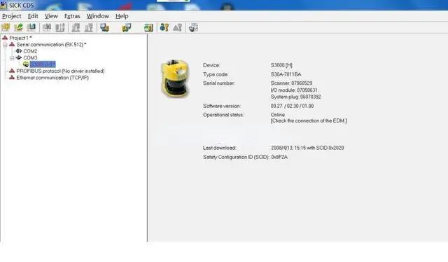 Alt view image 2 of 3 - 1pcs New 6034574 DSL-8U04G02M025KM1 Programming Cable