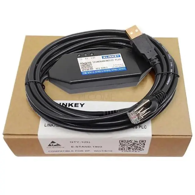Alt view image 2 of 3 - TCSMCNAM3M002P USB to RJ45 Programming Cable for Debugging ATV Inverter LXMI Servo ATV12 ATV312 ATV32 ATV61 ATV71(Standard Version)