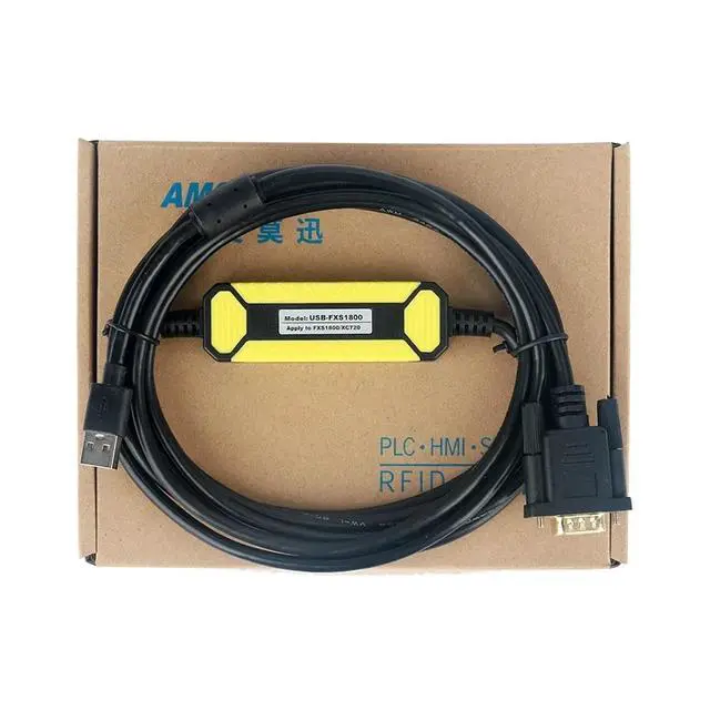Alt view image 4 of 4 - USB-FXS1800 for Controller Debugging Tool XC720 FS18 FC18 FC720 FC1860 Communication Data Download Line(Black)