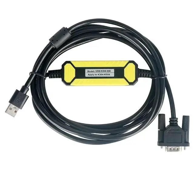 Alt view image 5 of 5 - USB-K304-508 PLC Programming Cable for K304 K306 K308 K504 K506 K508 Series Programmable Controller Download Line