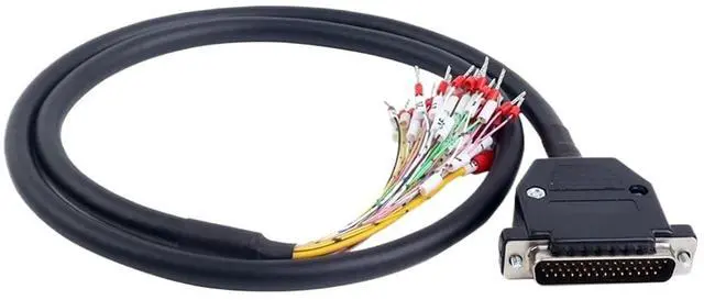 Main image of 1M Length DB44 Male to Bare High Flex Shielded Cable D-SUB 44-Pin Connector to Single End Cable with Terminal