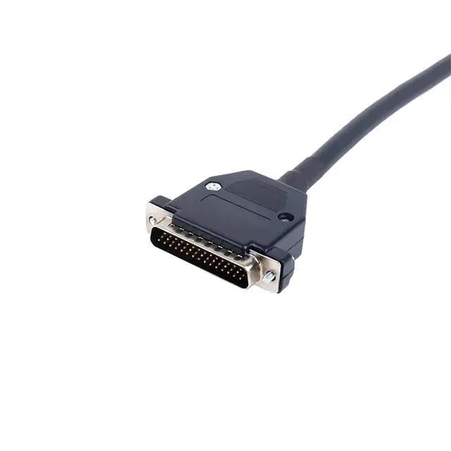 Alt view image 3 of 4 - 1M Length DB44 Male to Bare High Flex Shielded Cable D-SUB 44-Pin Connector to Single End Cable with Terminal