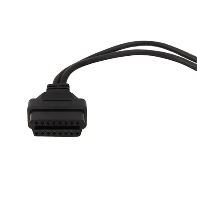 Alt view image 4 of 6 - for VAG Adapter for Audi 2X2 OBD2 Car Diagnostic Cable 2P+2P Fits for Audi 2X2Pin to OBD2 16Pin Female Connector for VAG