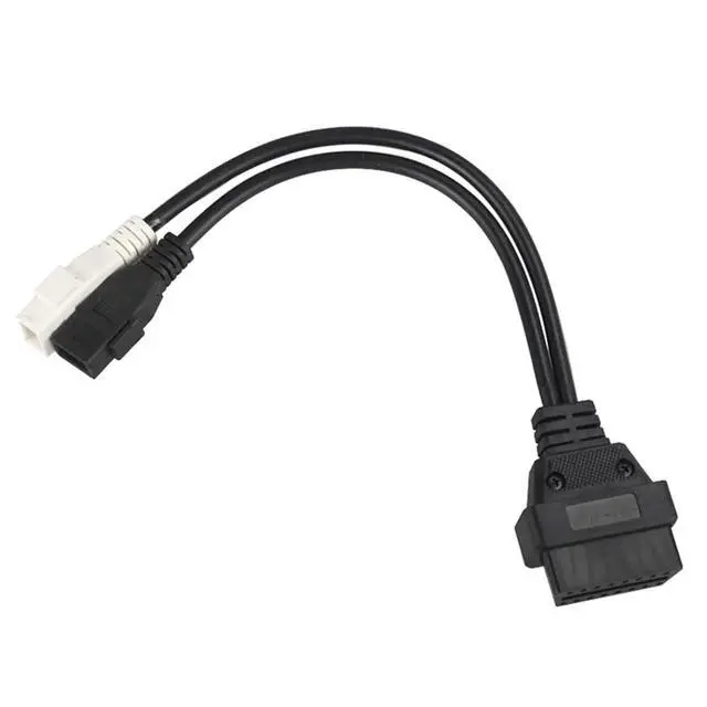 Alt view image 6 of 6 - for VAG Adapter for Audi 2X2 OBD2 Car Diagnostic Cable 2P+2P Fits for Audi 2X2Pin to OBD2 16Pin Female Connector for VAG