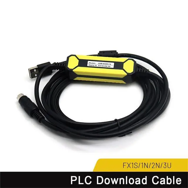 Alt view image 2 of 5 - Programming Cable Data Communication Cable Download Cable Usb-sc09-fx for Module Fx3u/3ga/sa/1/2n