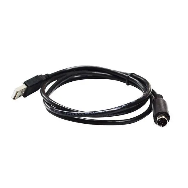 Alt view image 3 of 5 - USB A 2.0 to MINI DIN 7 PIN MD7 Male Adapter IK Multimedia IRIG Stream Keys 2 PRO Duo I/O MIDI Keyboard PC Data Extension Cable(1m)